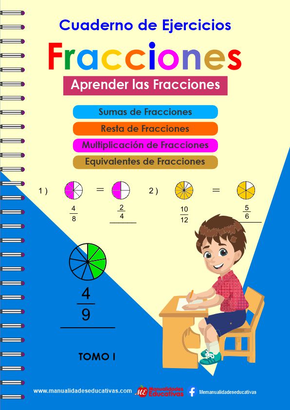 Cuadernillo De Ejercicios De Fracciones Para Primaria 1049